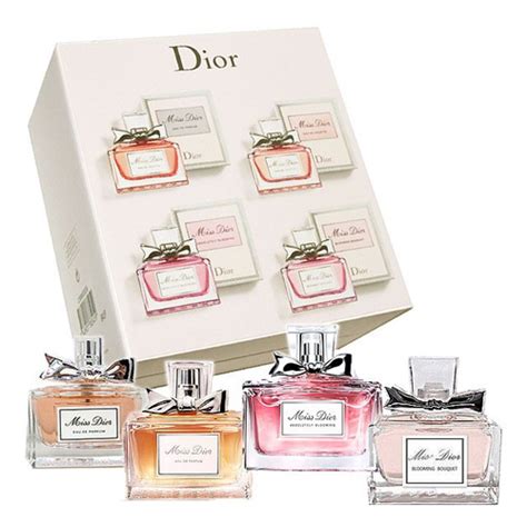 miss dior perfume set mini|Dior mini fragrance gift set.